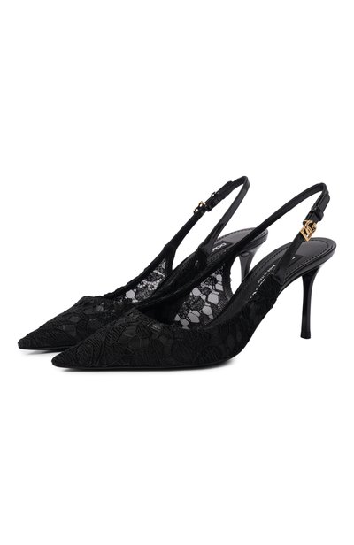 Женские текстильные туфли new cardinale 75 DOLCE & GABBANA, арт. CG1049/A0610