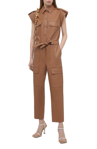 Кожаный комбинезон YVES SALOMON, арт. 20EYP231XXAPAR, фото 2