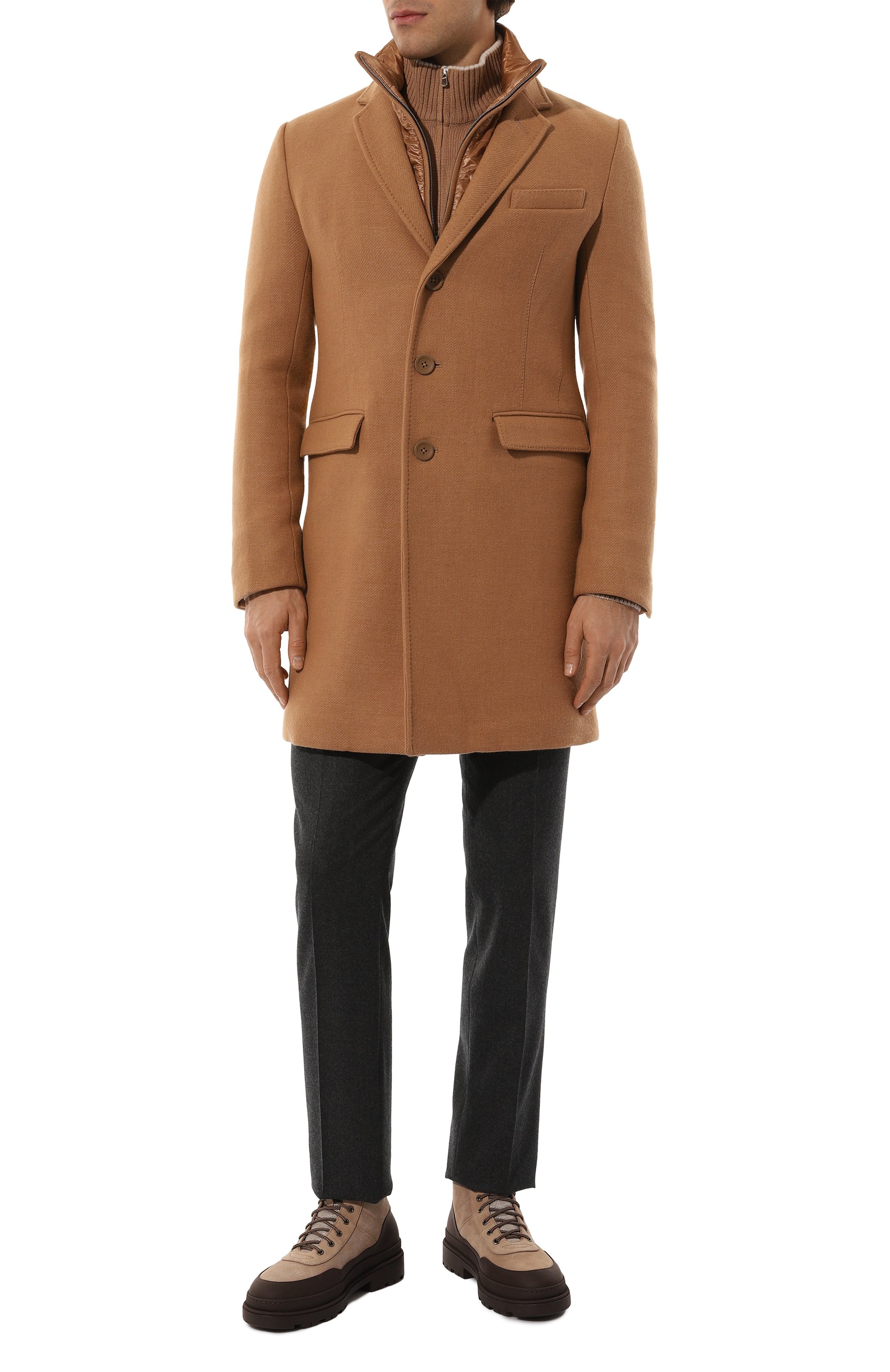 Шерстяное пальто HERNO, арт. CA000183U-RUS/33258, фото 2