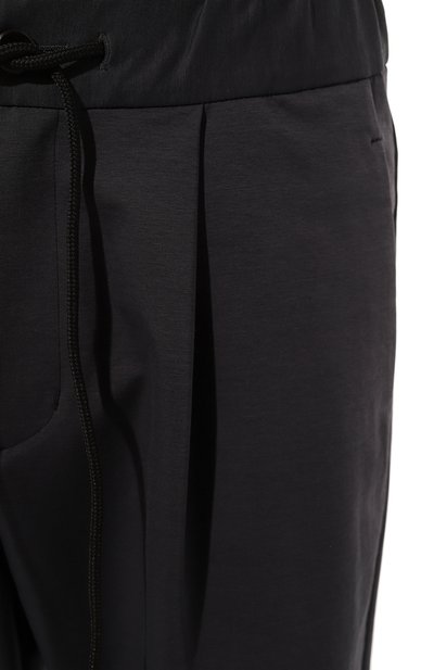 Брюки KAZUYUKI KUMAGAI темно-синего цвета по цене 48650 руб., арт. AP22-036, фото 5 Брюки KAZUYUKI KUMAGAI, арт. AP22-036, фото 5