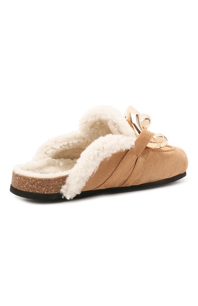 Замшевые сабо chain JW ANDERSON, арт. ANW35004B/14031, фото 4
