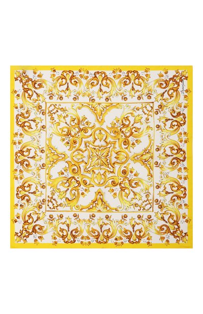 Шелковый платок DOLCE & GABBANA, арт. FN092R/GDA0Y, фото 4
