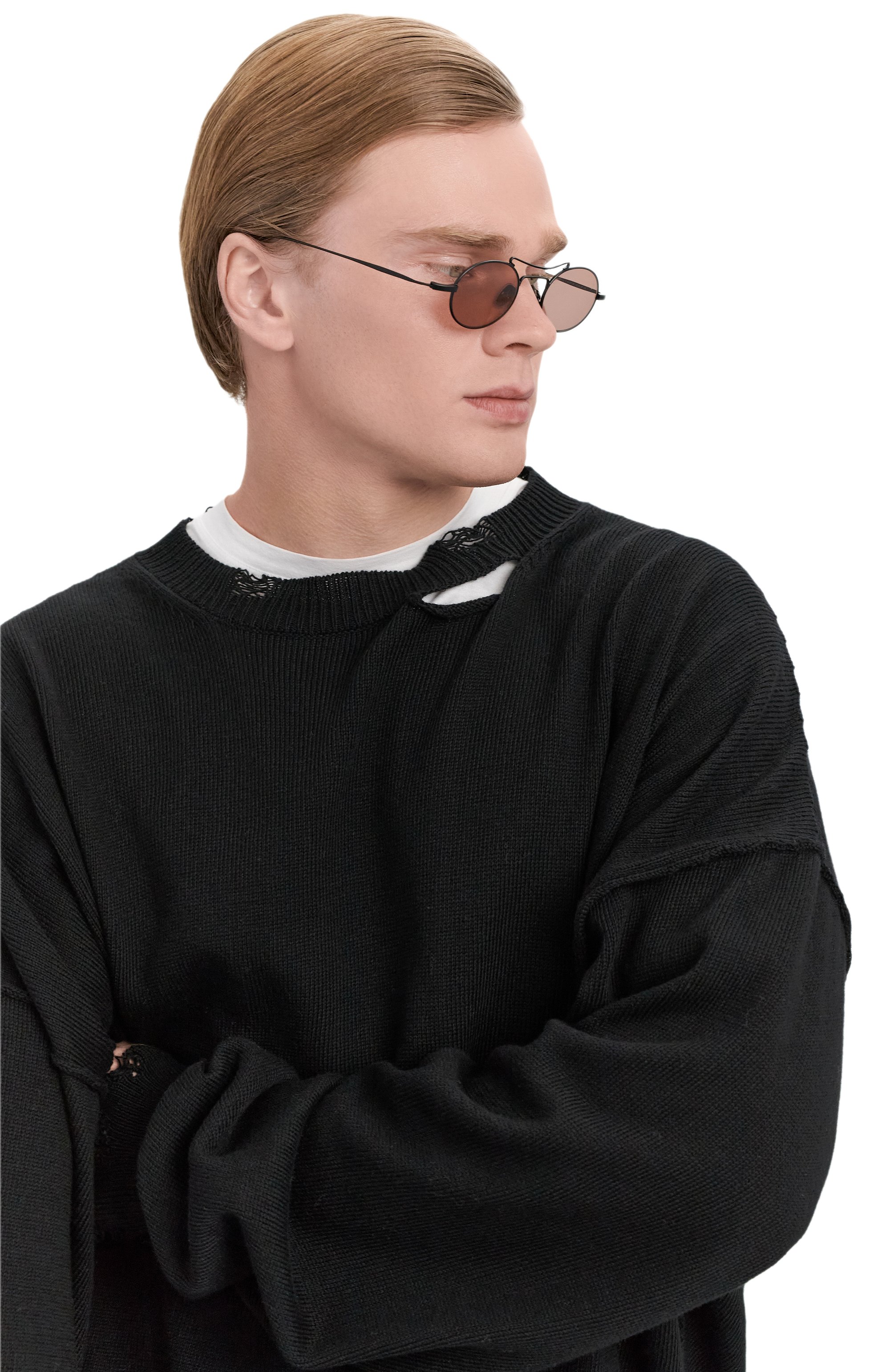 Солнцезащитные очки EYEPETIZER оранжевого цвета по цене 22900 руб., арт. ARN0 6-68, фото 2 Солнцезащитные очки EYEPETIZER, арт. ARN0 6-68, фото 2