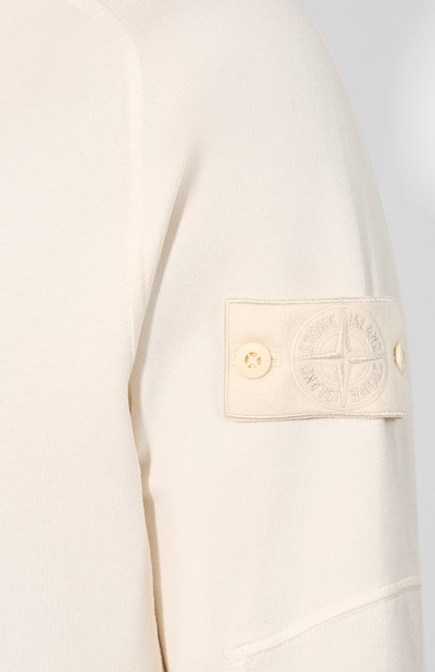 Хлопковый свитшот STONE ISLAND, арт. 7215637F3, фото 5