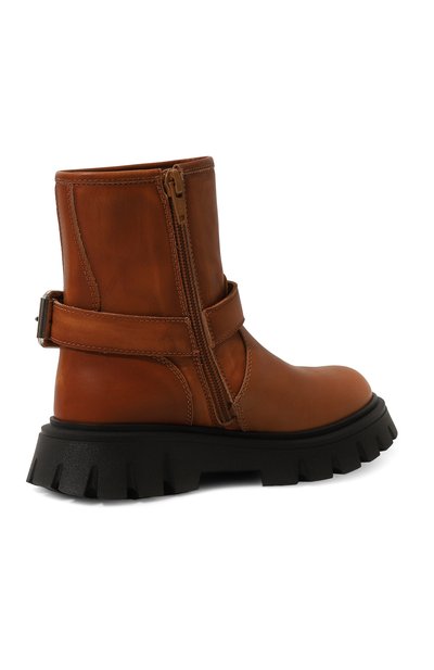 Кожаные ботинки MSGM KIDS, арт. 78920/28-35, фото 3