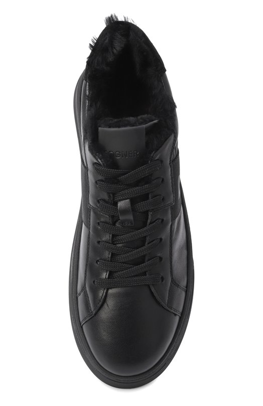 Кожаные кеды Milan Bogner 12540003 Чёрный  12540003 Фото 6
