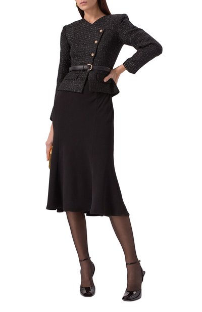 Комбинированное платье SELF-PORTRAIT, арт. RS25028MB, фото 2