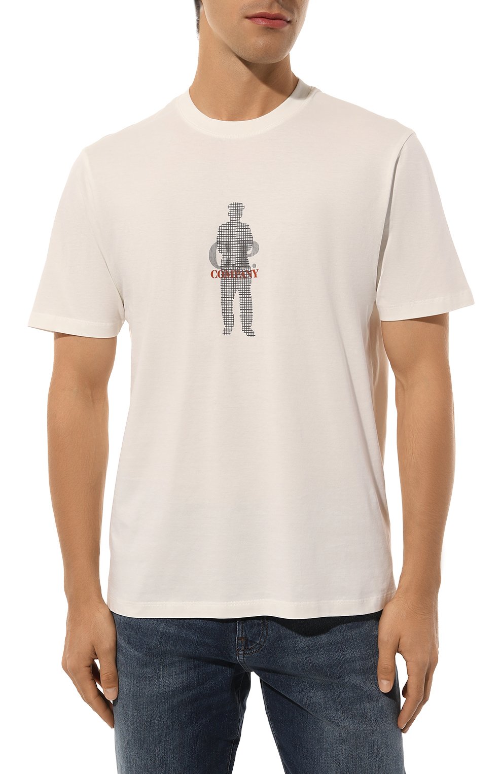 Хлопковая футболка C.P. COMPANY, арт. 17CMTS164A006586W, фото 3