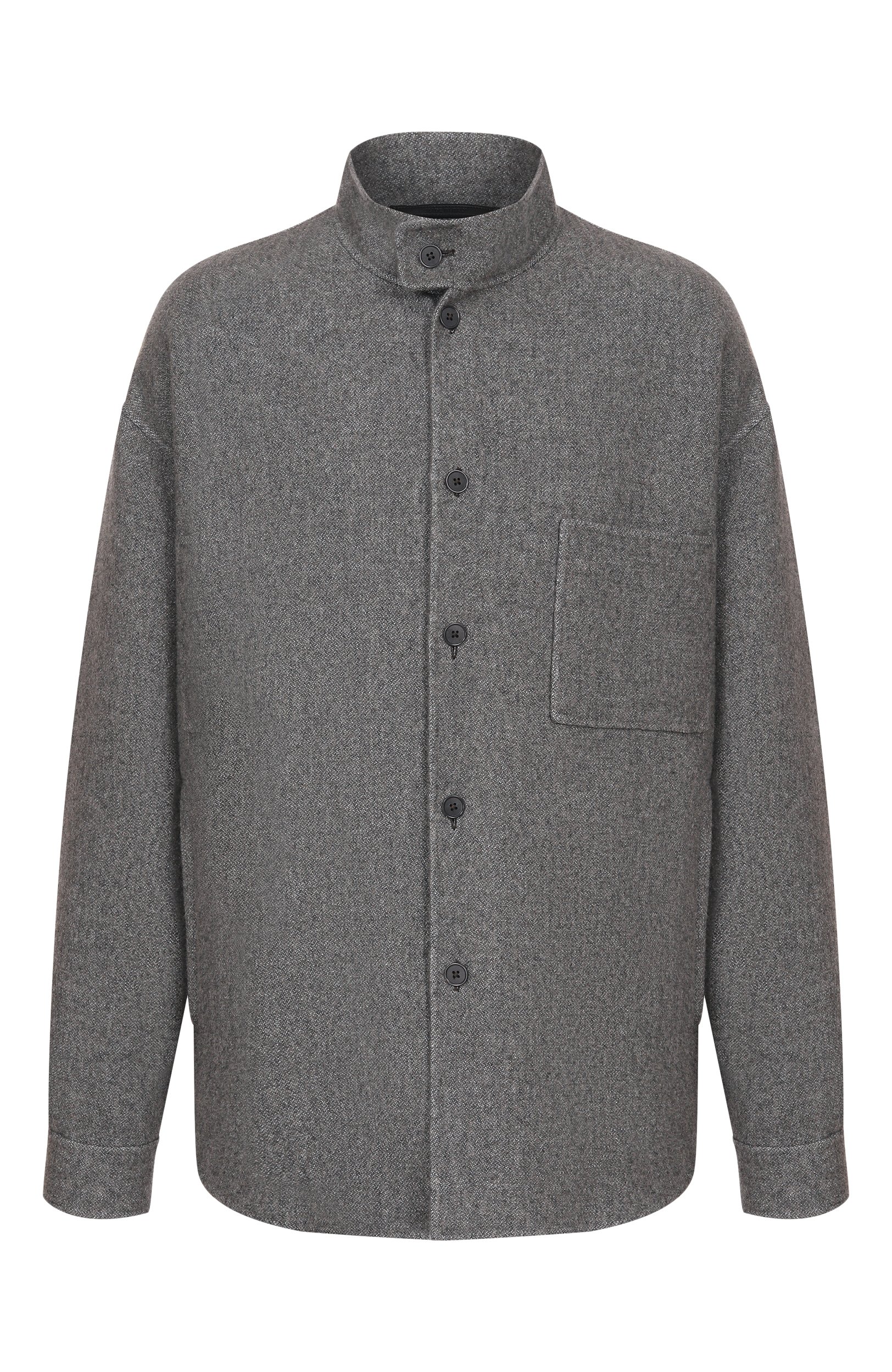 Куртка-рубашка из шелка и кашемира GIORGIO ARMANI, арт. GM004453/TE23830, фото 1