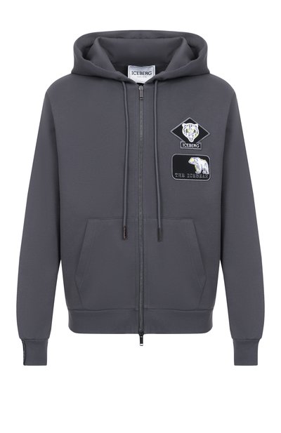 Мужской хлопковая толстовка ICEBERG, арт. E024/6341