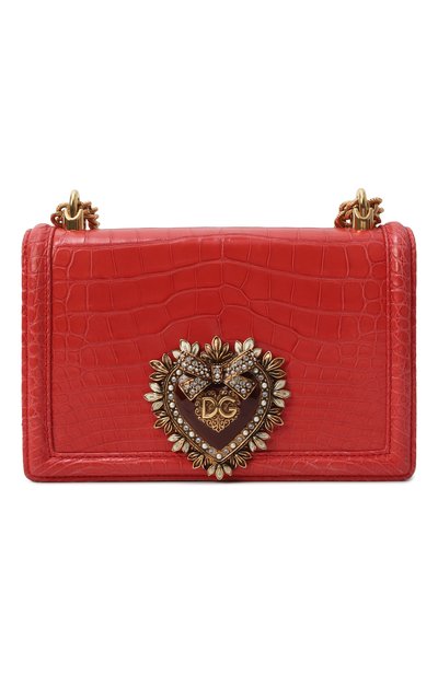Сумка devotion из кожи аллигатора DOLCE & GABBANA, арт. BB6652/B2DE5/AMIS, фото 1