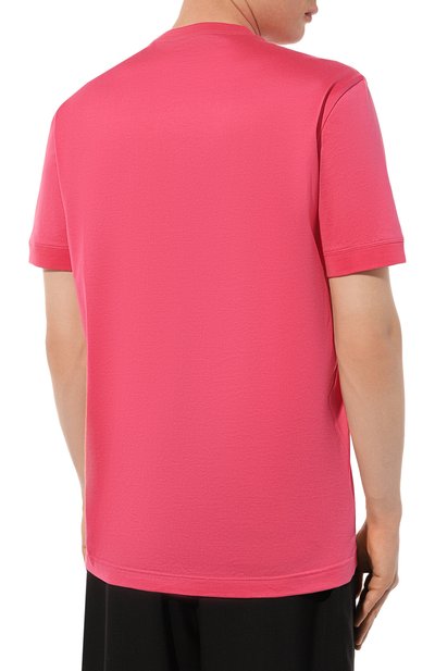 Хлопковая футболка KITON, арт. UMM047708, фото 4