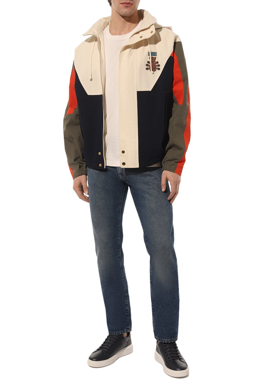 Кожаные кеды BALLY темно-синего цвета по цене 56850 руб., арт. 600926/25950, фото 2 Кожаные кеды BALLY, арт. 600926/25950, фото 2