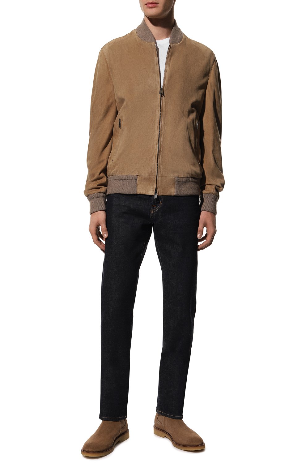 Замшевые челси BOSS, арт. 50460014, фото 2