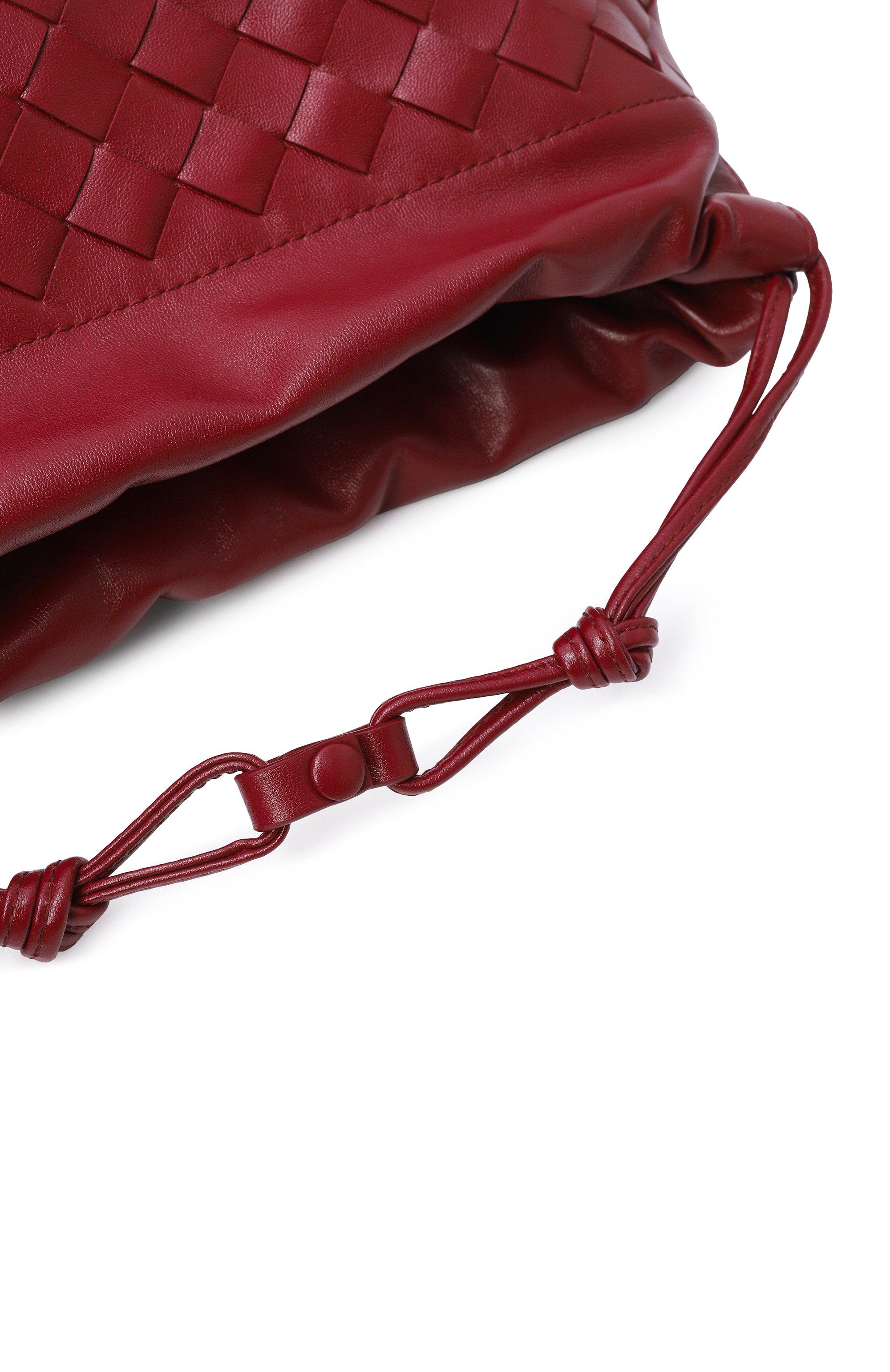 Сумка dustbag medium BOTTEGA VENETA красного цвета по цене 341000 руб., арт. 844626/V3IV0, фото 6 Сумка dustbag medium BOTTEGA VENETA, арт. 844626/V3IV0, фото 6