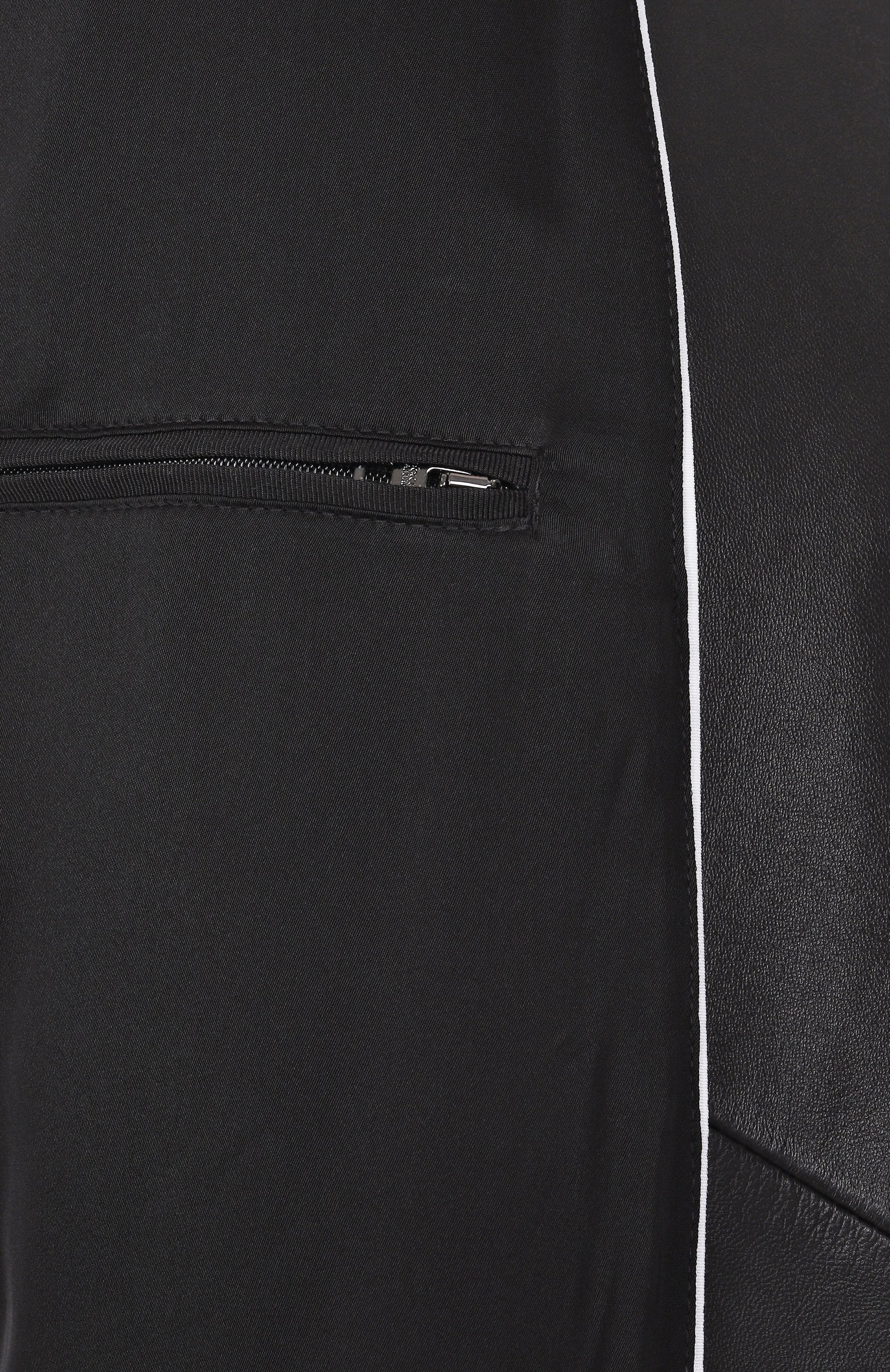 Кожаный бомбер DOLCE & GABBANA, арт. G9ZY5L/HULR0, фото 7