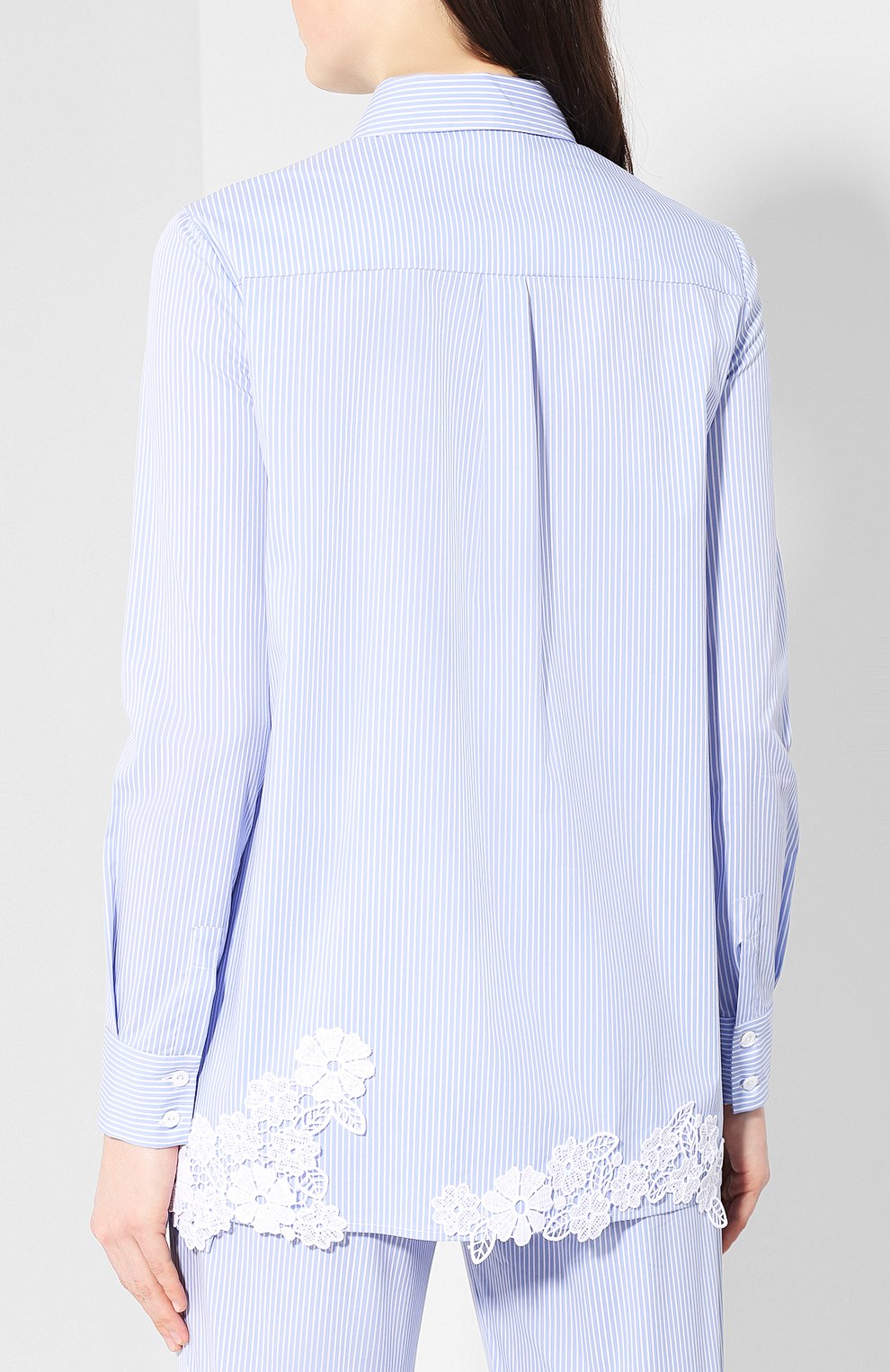 Хлопковая рубашка ERMANNO ERMANNO SCERVINO, арт. 44 T CM31 PRI, фото 4