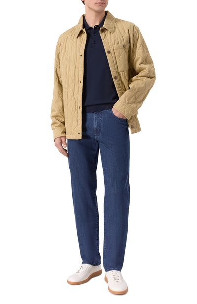 Кожаные кеды dbs-olympic SANTONI, арт. MBPG22072FARTFRI, фото 2