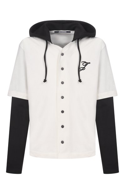 Мужская хлопковая рубашка JACQUEMUS, арт. 26ETSM00602/AJ00226