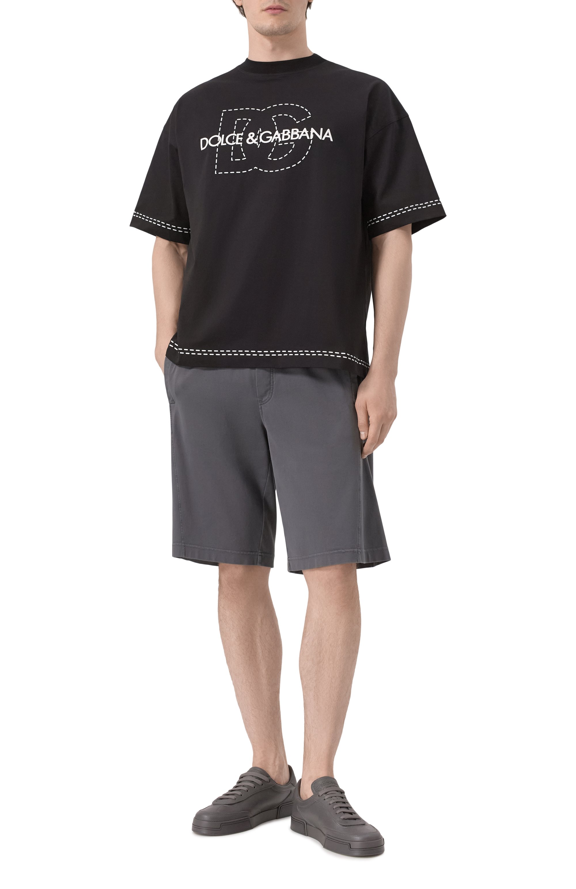 Хлопковая футболка DOLCE & GABBANA, арт. G8SH6T/G705U, фото 2