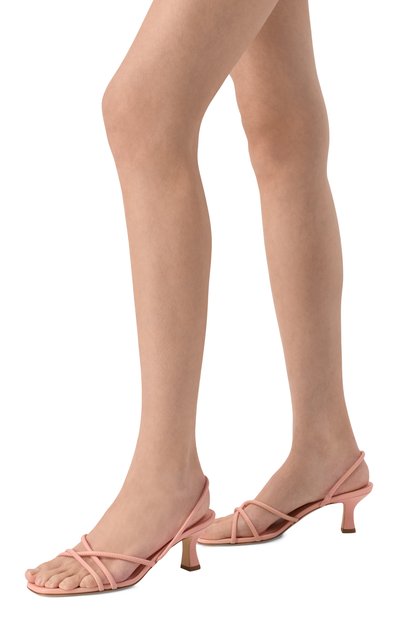 Кожаные босоножки meryl 55 3JUIN, арт. 325SC004.J.1041K36, фото 3