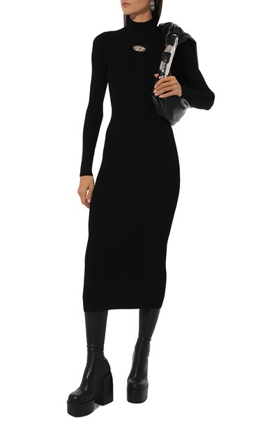 Платье из вискозы DIESEL, арт. A14186/0DLAX, фото 2