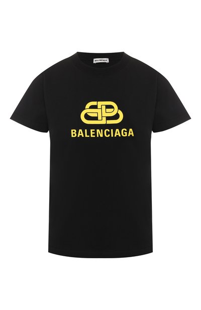 Женская хлопковая футболка BALENCIAGA, арт. 578133/TEV48