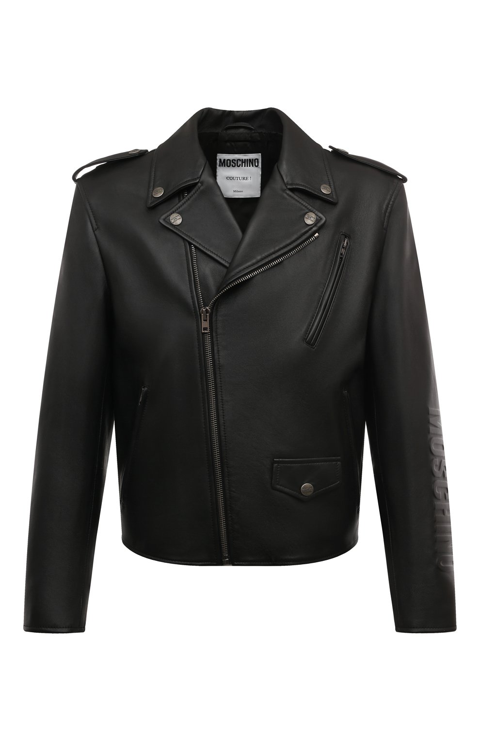 Кожаная куртка MOSCHINO, арт. J3703/7070, фото 1