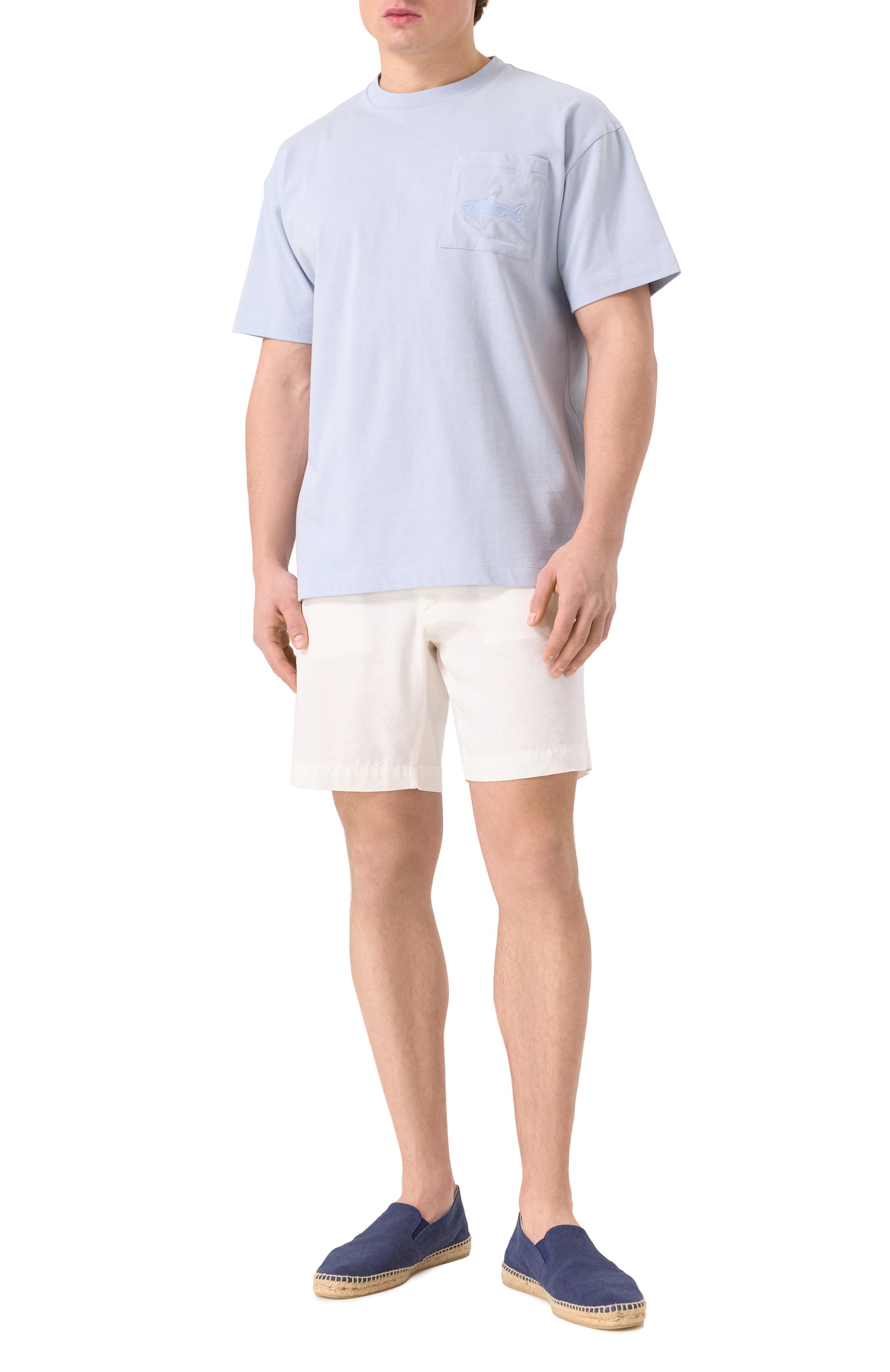 Шорты изо льна и вискозы BOSS, арт. 50538016, фото 2