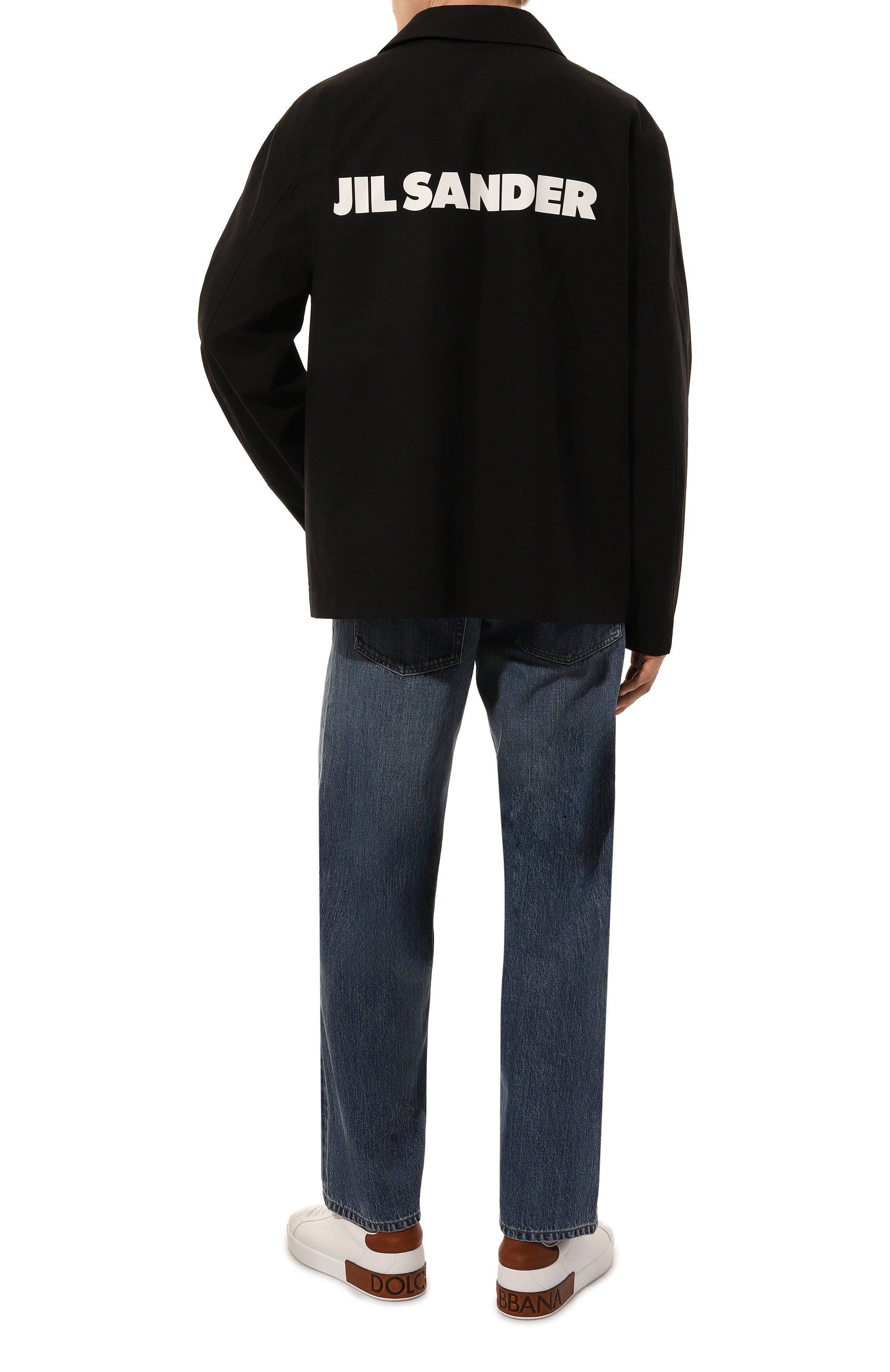 Хлопковая куртка-рубашка JIL SANDER черного цвета по цене 218000 руб., арт. J23BN0003-J45026, фото 2 Хлопковая куртка-рубашка JIL SANDER, арт. J23BN0003-J45026, фото 2