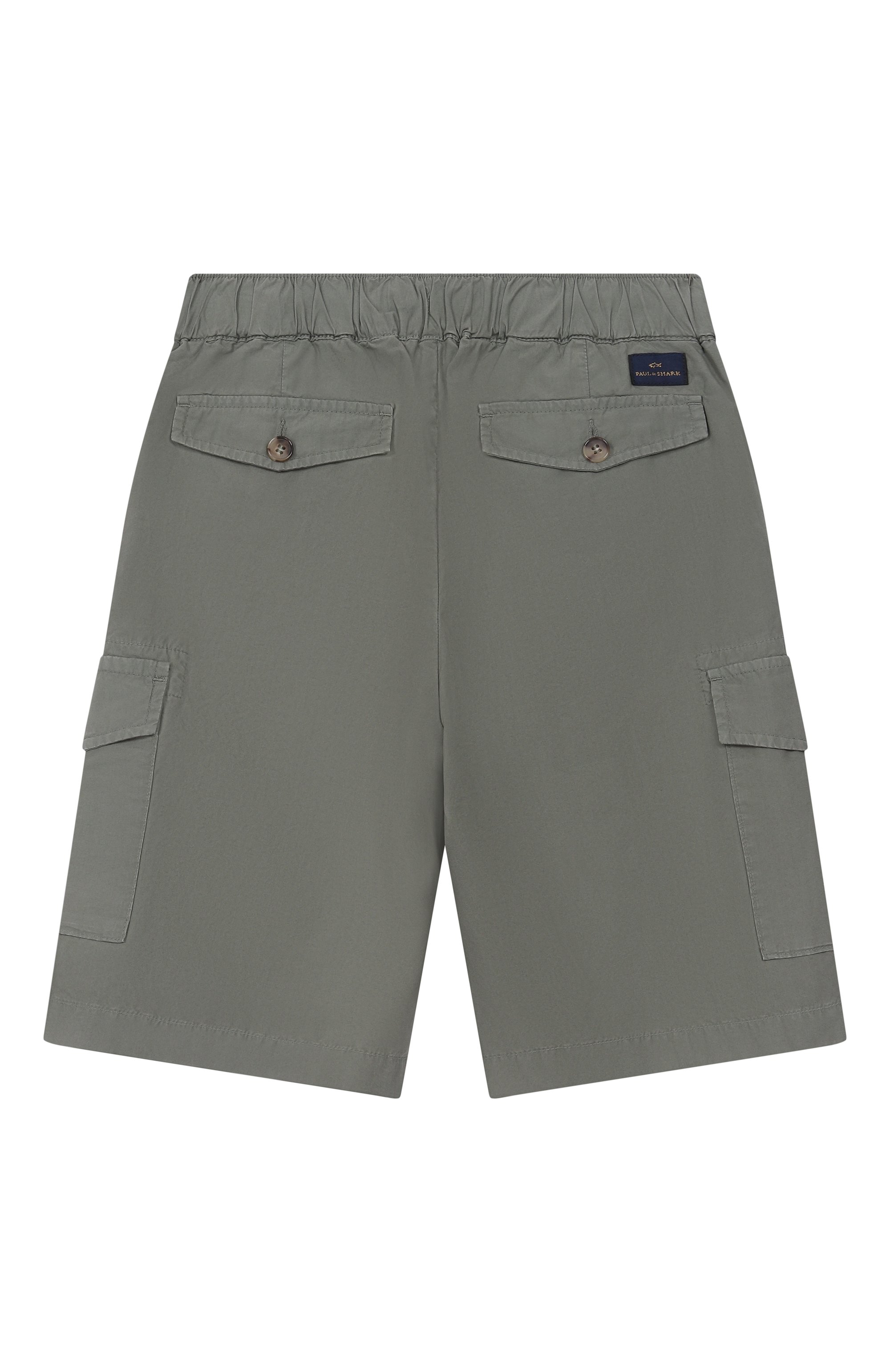 Хлопковые шорты-карго PAUL & SHARK JUNIOR, арт. WUQ002/LLC05/10A-16A, фото 2