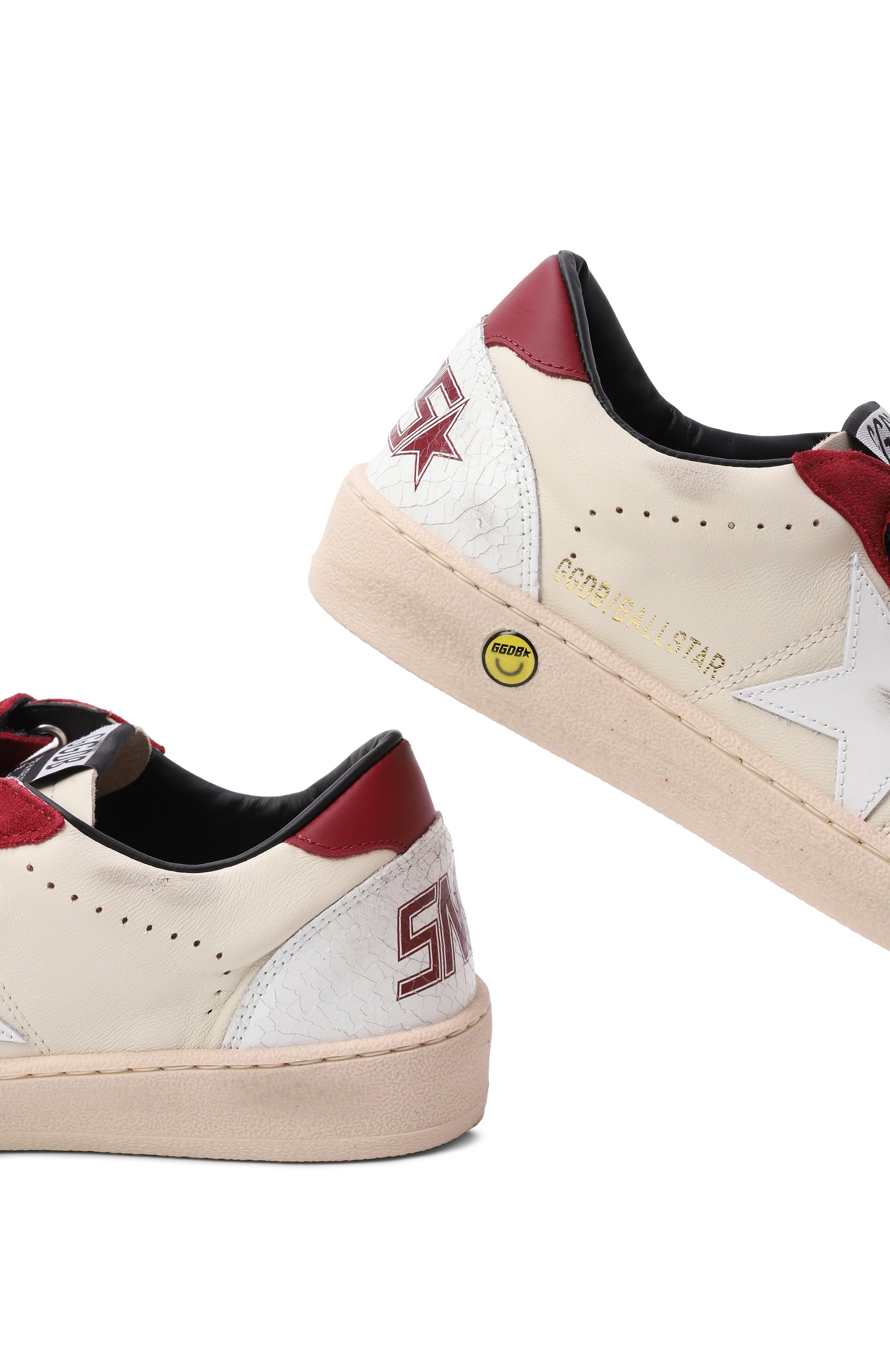 Кожаные кеды ball star GOLDEN GOOSE DELUXE BRAND, арт. GTF00501.F008054, фото 5