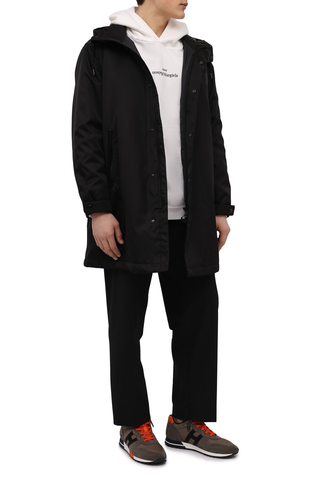 Комбинированные кроссовки HOGAN, арт. HXM3830AN51R6C, фото 2