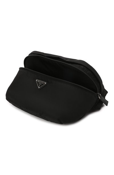 Поясная сумка PRADA черного цвета по цене 160000 руб., арт. 2VL038-2DMG-F0002-OOO, фото 4 Поясная сумка PRADA, арт. 2VL038-2DMG-F0002-OOO, фото 4