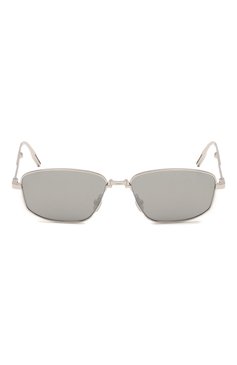 Женские солнцезащитные очки DIOR EYEWEAR серебряного цвета, арт. DI0R90 S1U F0A4 | Фото 4 (Тип очков: С/з; Материал: Металл; Региональные ограничения белый список (Axapta Mercury): Не проставлено; Нос: Не проставлено; Оптика Гендер: оптика-женское; Очки форма: Прямоугольные)