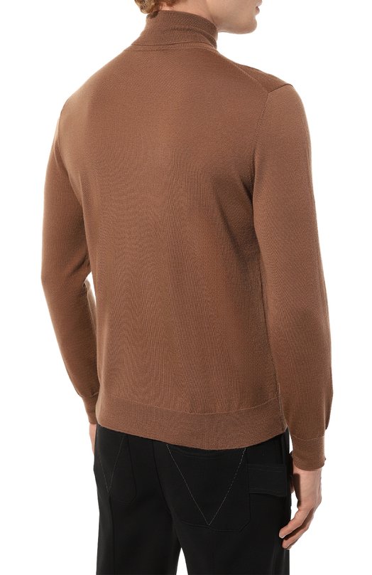 Шерстяная водолазка Van Laack SAINI/S00173 Бежевый  SAINI/S00173 Фото 4