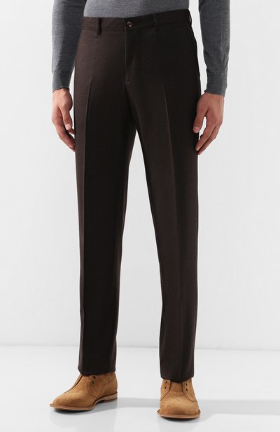 Шерстяные брюки ZILLI, арт. M0Q-40-38N--46438/0001, фото 3