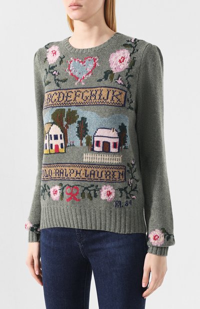 Пуловер из смеси шерсти и кашемира POLO RALPH LAUREN, арт. 211752625, фото 3