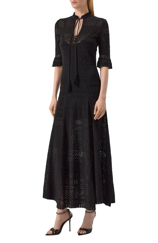 Хлопковое платье Zadig and Voltaire KWDR00169 Чёрный  KWDR00169 Фото 3