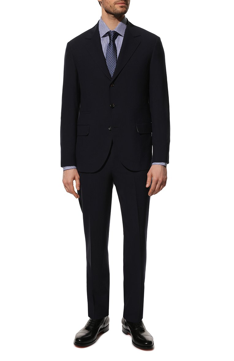 Сорочка из хлопка и льна BRIONI, арт. RCA20M/P105C, фото 2