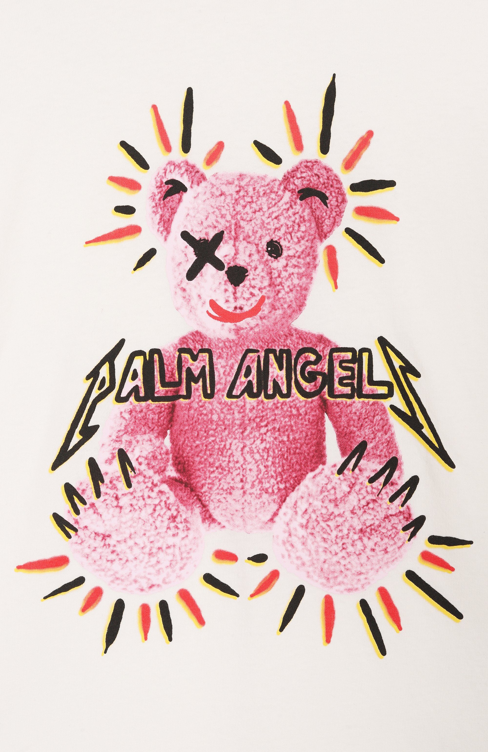 Хлопковая футболка PALM ANGELS, арт. PBAA002F25JER002, фото 3