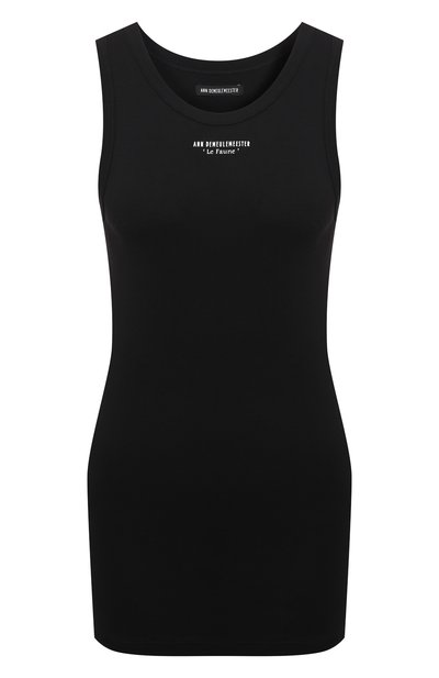 Женская хлопковая майка ANN DEMEULEMEESTER, арт. 2002-2451-P-236-097