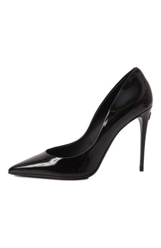 Лакированные туфли Cardinale 105 Dolce & Gabbana CD1710/A1471 Чёрный  CD1710/A1471 Фото 4