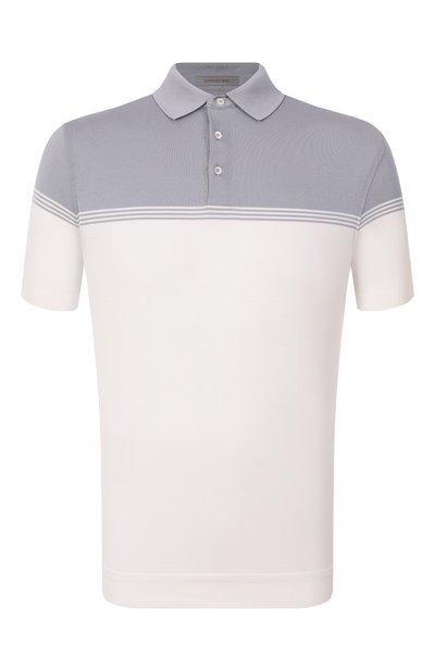 Мужская хлопковое поло CORNELIANI, арт. 25G526-2525002