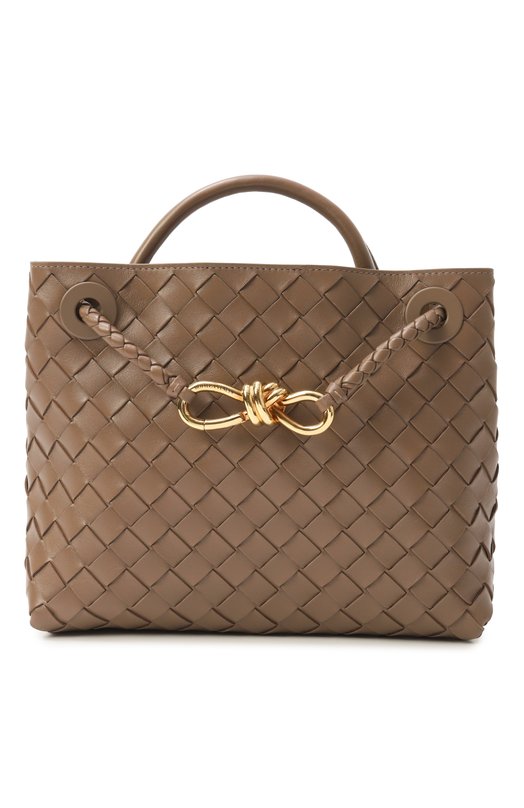 Сумка Andiamo small Bottega Veneta 766014/VCPP1 Коричневый 766014/VCPP1