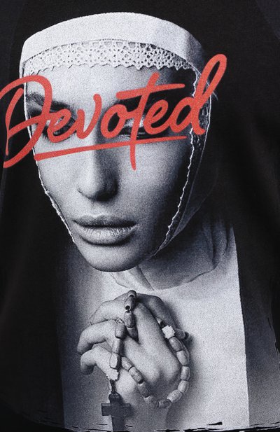 Хлопковая футболка BISIBIGLIO, арт. DEV0TED PRAY/PESANTE, фото 5