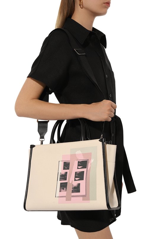 Сумка-тоут In&Out Lanvin LW-BGTC01-P2CA-P23 Кремовый  LW-BGTC01-P2CA-P23 Фото 2