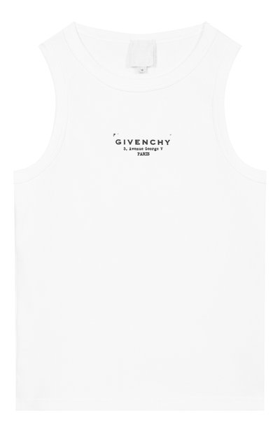 Хлопковая майка GIVENCHY, арт. H31114