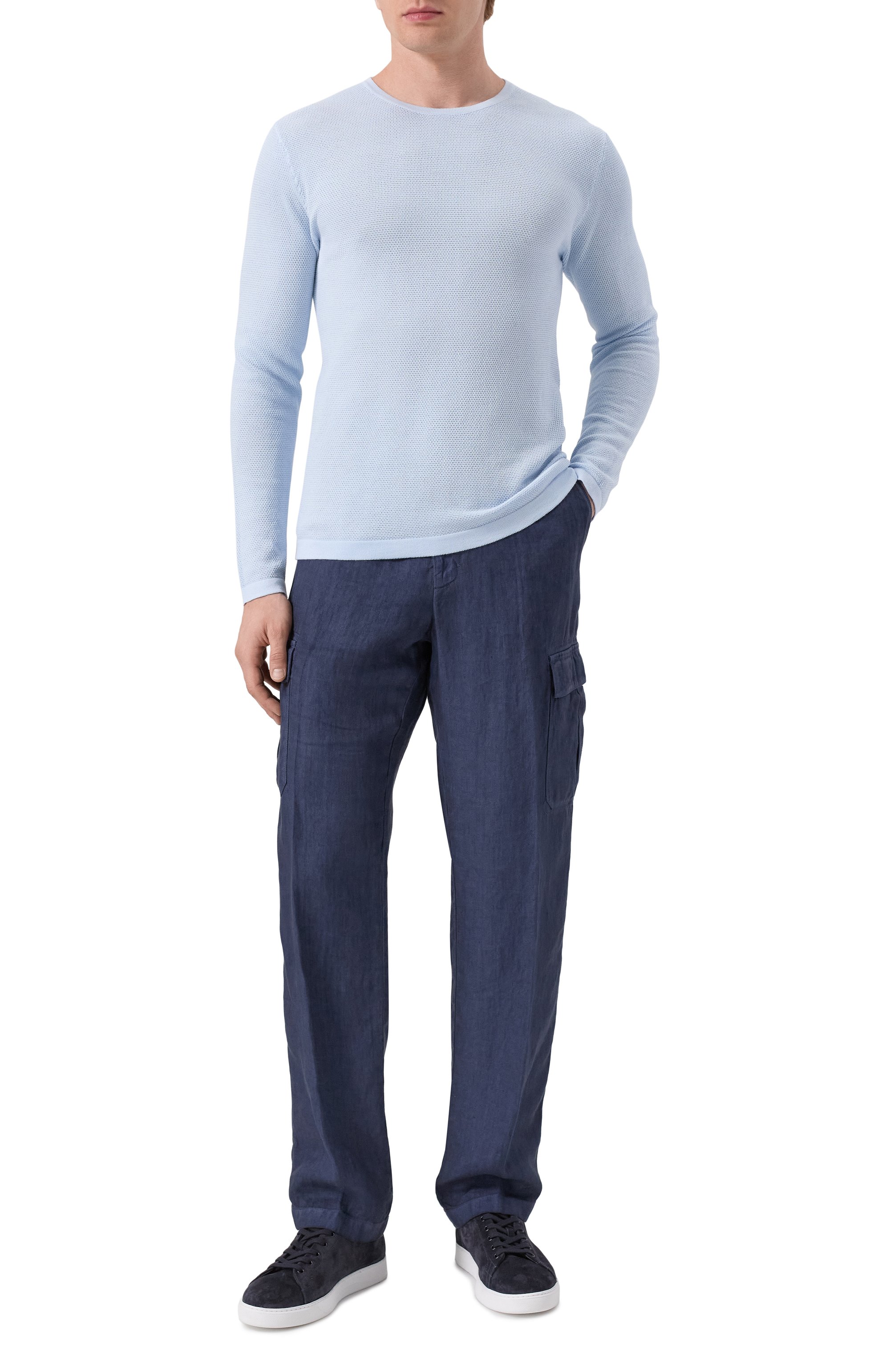 Хлопковый джемпер DANIELE FIESOLI, арт. DF 0315, фото 2