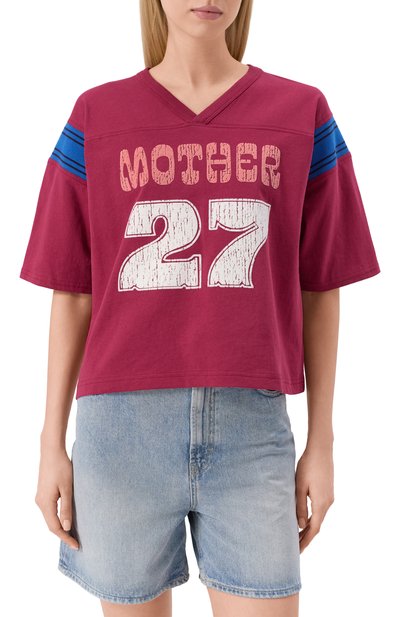 Хлопковая футболка MOTHER, арт. 8124-1574/A, фото 3